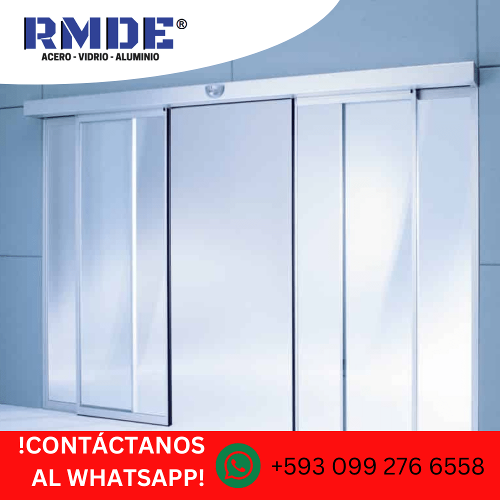 puertas de vidrio automaticas